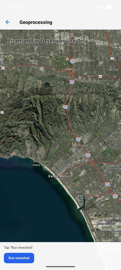 Geoprocessing running on Android